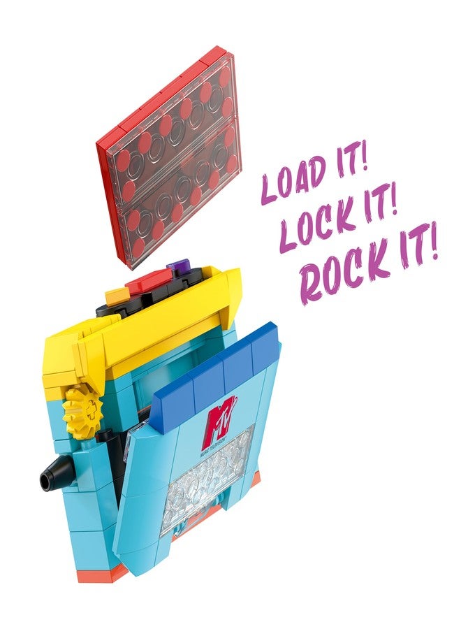 Brickcraft MTV Walkman Cassette Player Brick Building Set, Retro 80s Music Collectible Model with Headphones, Display Desk Toy Gift for Fans, Teens and Adults, Officially Licensed Home Office Art Toys - Image 2